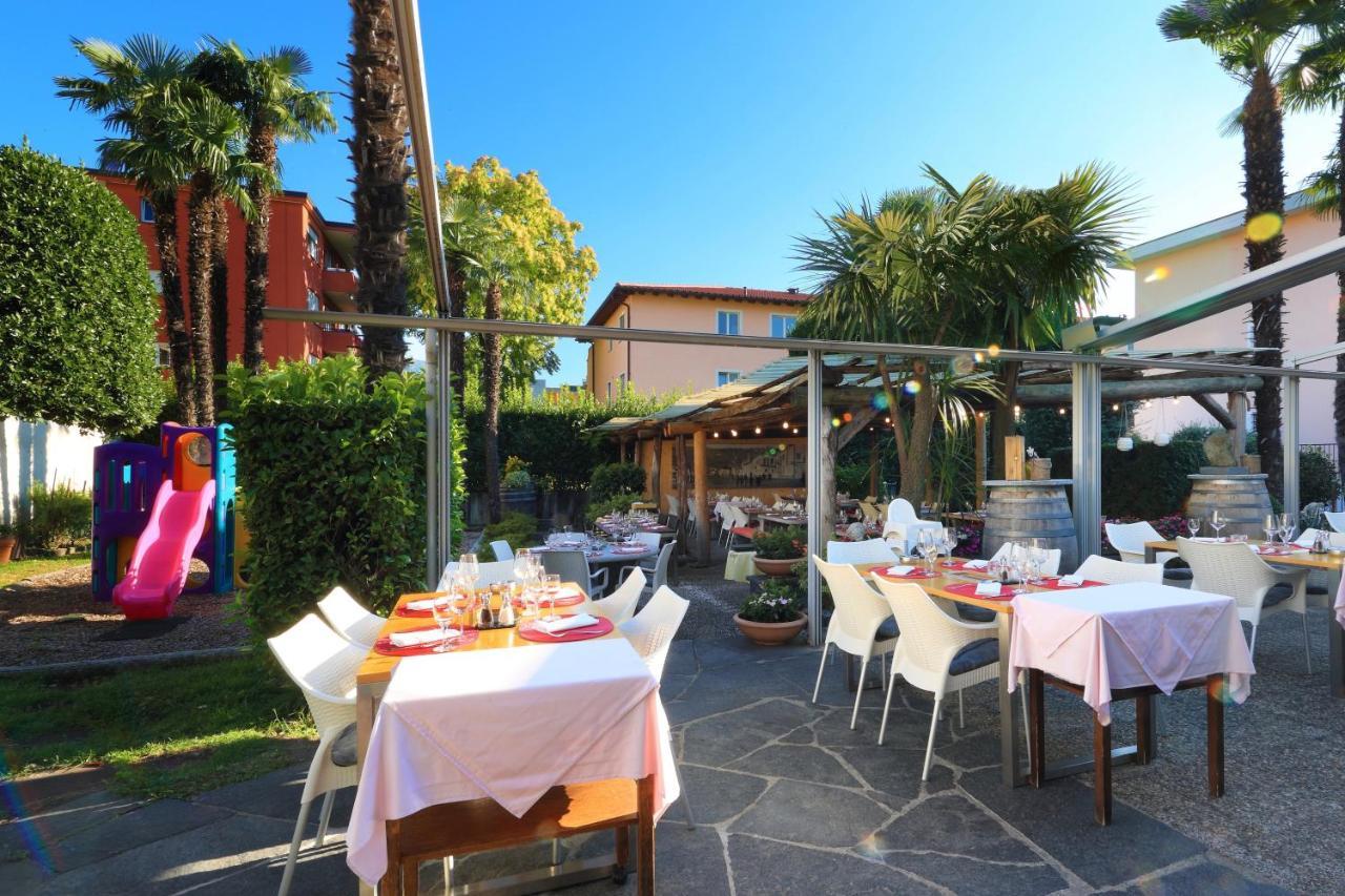 ホテル Osteria Ticino By Ketty & Tommy アスコナ エクステリア 写真
