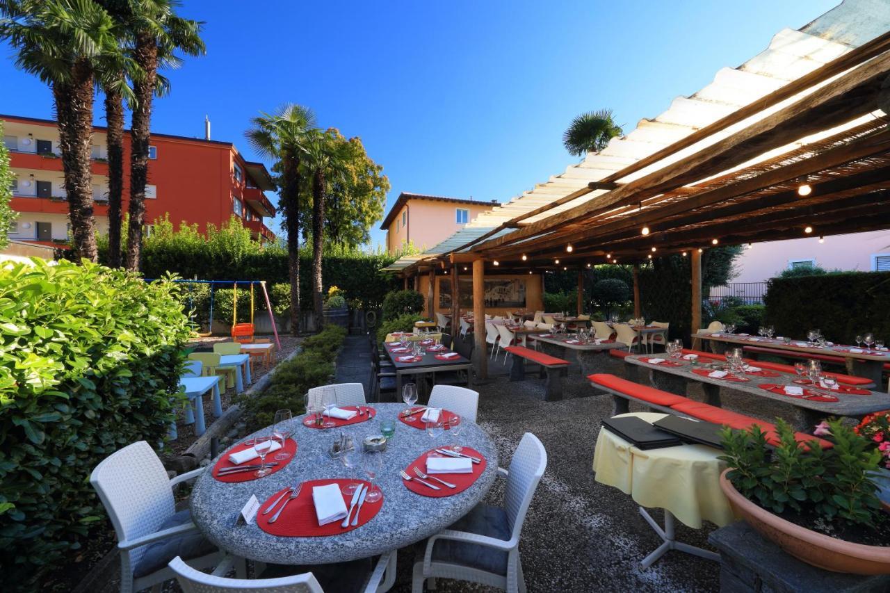 ホテル Osteria Ticino By Ketty & Tommy アスコナ エクステリア 写真